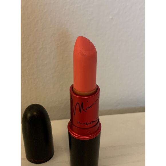 MAC Cosmetics Viva Glam Nicki Minaj Pink Lipstick Limited Edition *USED* Rare - Picture 10 of 10
